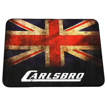 Tapete Carlsbro Drum Mat Para Bateria Bandera Britanica 150x120cm